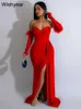 Urban Sexy Dresses Year Elegant Birthday Evening Night Dresses For Women Wedding Gown Long Christmas Maxi Bodycon Prom Party Dress med SLVE T240510