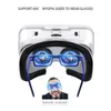 VR Shinecon 100 Capacete 3d Realidade Virtual Casque para Smartphone Smart Phone Goggles Headset Viar Binoculares de videogame 240506