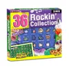 Collection naturelle de rock gemm pour les enfants 36 types de minerai minéral