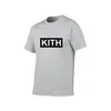 Mens T-shirts kläder Summer T-shirt Kith Fashion Women Dresses Cool kortärmad rund nacke-tee-designer Drop Delivery Apparel Otsej