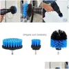 Brilhos de limpeza Power Scrub Brush Drill 3 PCSLOT para banheira de chuveiro Grugada de ladrilho A fixação de lavador sem fio por entrega de gota de queda GA DHPZI