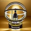 Hennessy Bottle Présentant LED Lighted Champagne Wine Box Box Cage Vodka Tequila Glorifier VIP Whisky Bottes Service Sign for Nightclub Bar Lounge Party Party