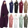 Vêtements ethniques en gros Hijab Hijab Lislamic Turkish Robe Femmes Dubaï Muslim standard Appareils Middle East Abaya T240510