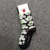 Herrensocken das gleiche finnische Orchideenmuster in der künstlerischen Mittelröhre kann als nische leichte Luxus -Instagram -Trend -Socken verwendet werden i3qh