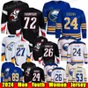 # 72 Tage Thompson Buffalo Hockey Jersey # 24 Dylan Cozens Rasmus Dahlin Devon Levi Owen Power Alex Tuch Jack Quinn Luukkonen Jeff Skinner Bowen Byram Sabres Jerseys