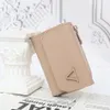 Mirror Quality Luxury small wallet Designer trifold leather small Man Woman mini Card wallet Key Coin purse trifold Money clip Fashion Simple Brand Cards holde purse