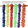 Decorative Flowers 50pcs Hawaiian Beach Leis Necklace Artificial Summer Flower Wreath Wedding Birthday Decoration