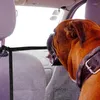 カーオーガナイザー犬保護ネットブーツペット分離フェンス安全障壁SUVの調整可能な後部座席