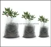 Plantadores de macetas 400pcs Planta biodegradable mixta Nien Later Grow bolsas de cultivo de tela Ecofrie Backpackboyzhome DHG1R9957913