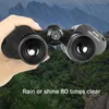 Télescope Pocket Binoculars Modèle 80x80 Haute optique optique étanche de chasse Sports Tamor