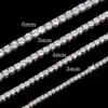 40mm Zircon Diamond Cuban Chain Hip Hop Necklace Jewelry Mens Full Diamond Necklace 60mm CollarBone Chain for Men Bar Club Disco Holiday Gift Fashion