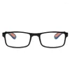 Solglasögon ramar bärbara vikbara anti-blue lätta läsglasögon lätt hd presbyopia glasögon