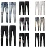 Millennial Jeans Designer Mens Skinny Design Color Long Hippy Hippy Sticker brodery Slim Fit Denim Street Street Pants Shorts 28-404