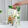 Подарочная упаковка джунгли сафари животные сумок сумки детские душевые бумажные пакеты