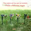 Garden Decorations Solar Powered Artificial Flying Futterfly Hummingbird Lawn Stake Yard Art Wedding Decoration Ornament