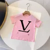 Baby Kleidung Kinder Designer T-Shirt Kid T-Shirt Girl Boy Kurzarm Kleinkind Kleidung 1-15 Alter Kinderhemden Luxus Sommer mit Buchstaben Tags