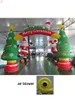 En gros de 10 m de large (33 pieds) avec un ventilateur sans ventilateur Activités extérieures commerciales Location de Noël arc arc gonflable arc à la vente à vendre