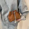 Hobo Casual Solid PU Open Pocket Shoulder Bags 2024 Interior Compartment For Women Strap-on Pleated Women's Handbags