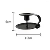 Candle Holders Wrought Iron Dining Table Holder Candlestick Candlelight Dinner Kitchen Home Stand Props Light Dec J5y6