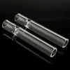 Glass Filter Tips Hookahs Bong OD 12mm 10mm 9mm 8mm High Approx 30mm 80mm For Dry Herb Tobacco Rolling Paper Smoking Water Pipe