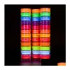 Points de fête sur les fards à paupières Pidre 12 couleurs en 1 ensemble Luminal Eyeshadow Pigment paillement pigment pigment fluorescent ongles Art Drop Livrot H OTC79