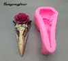 3D Rose Crow Skull Silicone Moule résine Chocolate Gypsum Baking T2007039948818