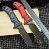 High End Survival Straight Knife DC53 Stone Wash Drop Point Blade Full Tang G10 Handle Fixed Blade Hunting Knives With Kydex
