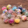 10st 830 Styles Mix Glass Bottles Milk Tea Cup Ball Earring Charms Diy Fynd Keychain Armband Pendant For Smycken Making 240507