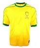 1998 Brasil Soccer Jerseys 2002 Ретро Рубашки Карлос Ромарио Роналдиньо 2004 Camisa de Futebol 1994 Brazils 2006 1982 Rivaldo Adriano Joelinton 1988 2000 1957 2010 99