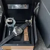 Modern Wristwatch Panerai Luminor Series de 47 mm de diâmetro da mão Motion Sports Mechanical Leisure Business Watch PAM00557 Aço inoxidável 47mm