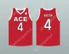 Custom Nay Mens Youth / Kids Austin 4 Ace Family Charity Basketball Jersey Top cousé S-6XL