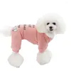 Abbigliamento per cani morbido a quattro gambe abiti da mantello inverno per pet con motivo da s a xxl caldi cani