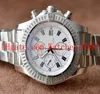 Super Avenger II di alta qualità II A13370 su composizione bianca sul braccialetto in acciaio inossidabile pro III COSC MENSEGNO MENU039S QUALZO MOVIMENTO WRIS7412875