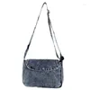 Shoulder Bags Vintage HandBags Crossbody Messenger Purse Bag Fashion Women Simple Denim Feminina