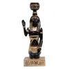 Kandelhouders promotie!Antieke kandelaarharsaccessoire retrohouder Egyptische home decor geschenken