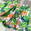 NOWOŚĆ Baby Tracksuits Girls Summer Suit Kids Designer Ubrania Rozmiar 90-160 cm T-shirt z krótkim rękawem i zielone szorty 24 MAY