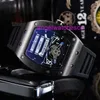 Designer Mecânica de luxo Richad Wristwatch Original para assistir World Watt