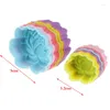 Formy do pieczenia 5pcs 3/5 cm Lotus silikonowy forma Bufcake Cake Muffin Nonstick i ciepło MORMOWANE