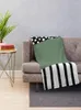 COUVERTUES POTSA POTHES ET STRIPTUITS MOBIRES (noir / blanc / vert) Jeter un canapé décoratif de luxe St