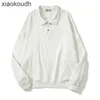 Rhude High End Designer Abiti per nuovo stile Solido Polo Pullover Pullover High Street Casual Shirt Cash Shirt con 1: 1 Etichette originali