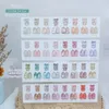 Eleanos 15ml Ice Translucent Cat Eye Nail Polish Gel With Color Card Whole Set Soak Off 32pcs Crystal UV For Kit Salon 240509