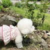 Собачья одежда для домашней одежды для пирога для собак для собак одежда кошка маленькое платье подвески милая тонкая летняя девочка Чихуахуа продукты 2024