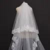 BRIDAL VEILS LAAT CATHEDRAL 2 LAGERS Wedding Veil 3 meter 2t Cover Face met kam Blusher Accessories 269s 269s