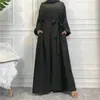 Etniska kläder muslimska mode hijab dubai abaya långa klänningar kvinnor med skärmar ramadan eid islam kläder abaya afrikanska klänningar för kvinnor t240510