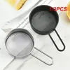 Strumenti da forno 1/3pcs per farina domestica setaccio cucina portatile 430 in acciaio inossidabile maglia zucchero comodo comodo