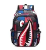 Personnalité d'école légère des enfants Shark High mode sac à dos junior QNTDS