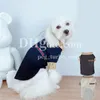 Designer Pet Dog T shirt Cat Dog Summer Trendy Polo Shirt Classic Letter Print Shirts For Schnauzer Bichon Corgi