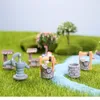 Decoratieve beeldjes retro Water Well Figurine Dollhouse Furniture Fairy Garden Miniatures Micro Landscape Diy Decoration Accessories Home Home