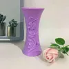 Vasos Vaso Office Recipiente de flor Plástico Arranjo de relevo de plástico decoração de mesa em casa