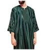 Etnische kleding 2024 mannen Arabische moslim mode islamitische geborduurde jubba thobes homme Marokkaanse kaftan eid gebed lange gewaad jurk